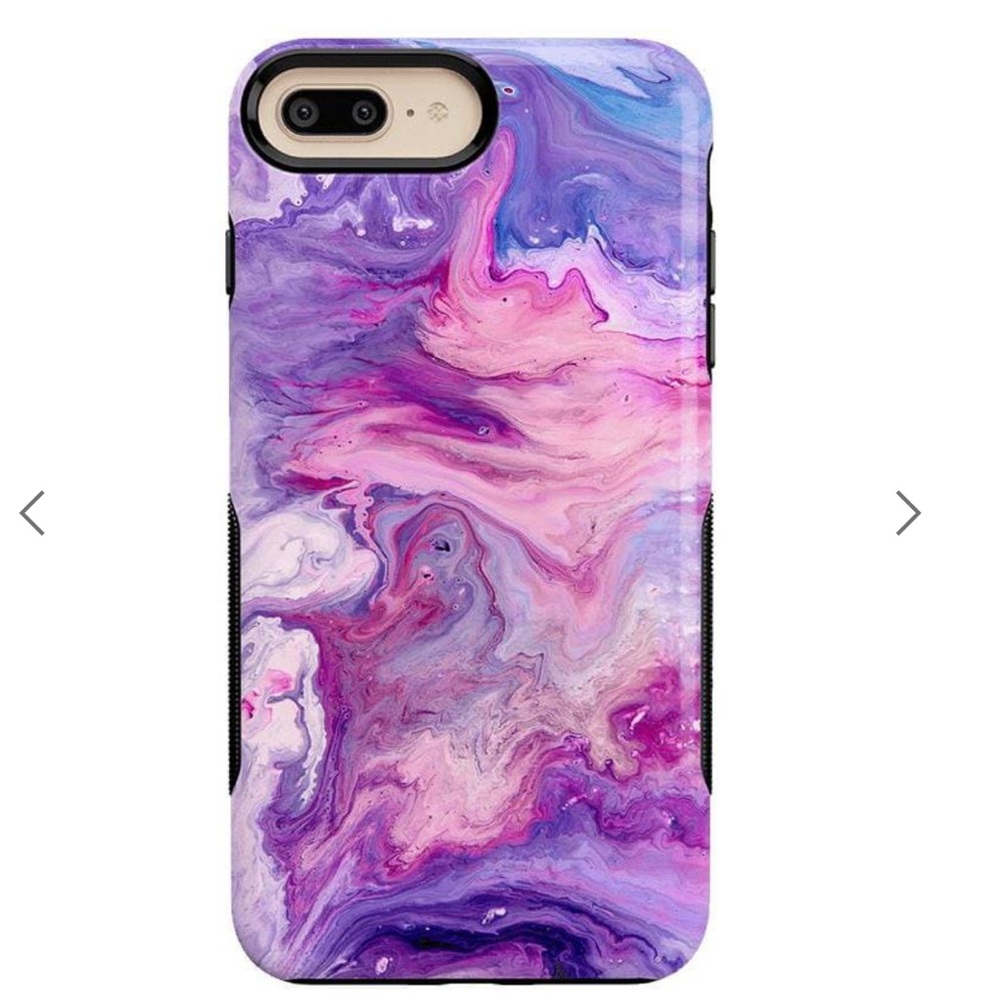 Casely Purple Tye Die Marble IPhone Case